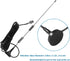 AEDIKO 2pcs 20-1300MHz Police Scanner Antenna HF VHF UHF BNC Male Antenna for Radio Shack Police Radio Scanner