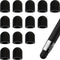 30pcs Universal Replacement Rubber Tips for Stylus Pens, Silicone Tips for Touch Pencil Stylus