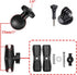Motorcycle Camera Mount for GoPro, Handlebars Mount 1"/25mm Ball Compatible with RAM Mounts B Size