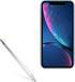 BoxWave Stylus Pen for Apple iPhone XR, AccuPoint Active Stylus, Electronic Stylus with Ultra Fine Tip - Metallic Silver