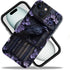 TnXee 14,Fall 2-Layer Case Compatible with iPhone Prevention Bright Hybrid Hard Shell Phone Case for Girls Boys,Purple