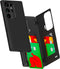 GOOSPERY Magnetic Door Bumper for Galaxy S24 Ultra Case, Card Holder Wallet with Auto Closing Protective Cover