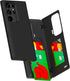 GOOSPERY Magnetic Door Bumper for Galaxy S24 Ultra Case, Card Holder Wallet with Auto Closing Protective Cover