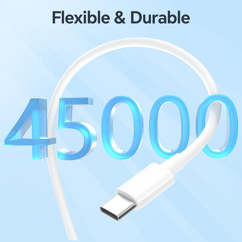 100W USB C to USB C Cable 2 Pack, 10ft Fast Charging Cable for Android, iPhone 15, MacBook, iPad Pro - Type C