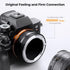 K&F Concept Lens Mount Adapter NIK-NEX IV Manual Focus for Nikon F Lens and Sony E Mount Camera Body