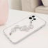 Bonitec Clear Bracelet Case Compatible with iPhone 12 Pro Max, 3D Glitter Sparkle Bling Strap, Luxury Protective Cover