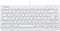 Perixx PERIBOARD-407W ES Mini Teclado USB, Chiclet Keys, QWERTY Español (White)