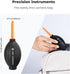 K&F Concept Lens Air Blower, Rubber Bulb Dust Blower Cleaner with Long Nozzle for Cell Phone, Tablet, Camera