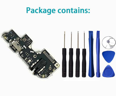 Dock Connector Replacement for Moto G Power 5G 2023, Charging Port Microphone/Antenna Flex Cable Replacement