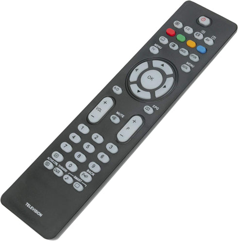 New RC2034301/01 Remote Control for Philips LCD TV Models 37HF5522D, 39PFL2908, 50PFL5907 & More