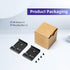 Din Rail Mount Clip 35mm Width, Universal Din-Rail Mounting Brackets Clamp for Switches and Injectors 2-Pack