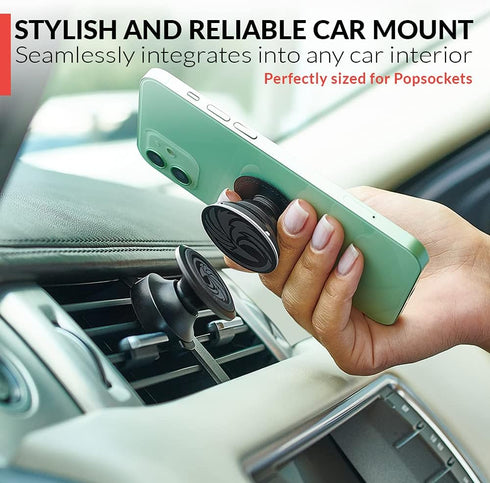 New 2024 Magnetic Cell Phone Holder for Car Vent, All-Metal Design for Any Smartphone (iPhone, Android, GPS),