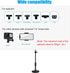 Khazylorr 18 Inch C920 C922 C925e C922x C930e C930 C615 Webcam Stand for Desk, Webcam Tripod Camera Stand with Phone