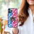 Shark Teeth Case for iPhone 13 Pro Max, Silicone Cute Soft Clear Camo Shark Face Full Body Protection, 6.7-Inch, Blue