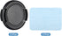 PATIKIL 2 Pack Camera Lens Cap, Sides Pinch Front Cover with Microfiber Cleaning Cloth for 37mm Thread Universal DSLR