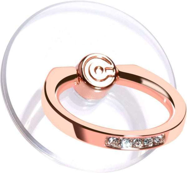 EI Sonador Transparent Phone Ring Holder Grip - Clear Cell Phone Ring Stand Holder