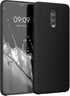 kwmobile Case Compatible with OnePlus 6T - TPU Silicone Phone Cover with Soft Finish, Black
