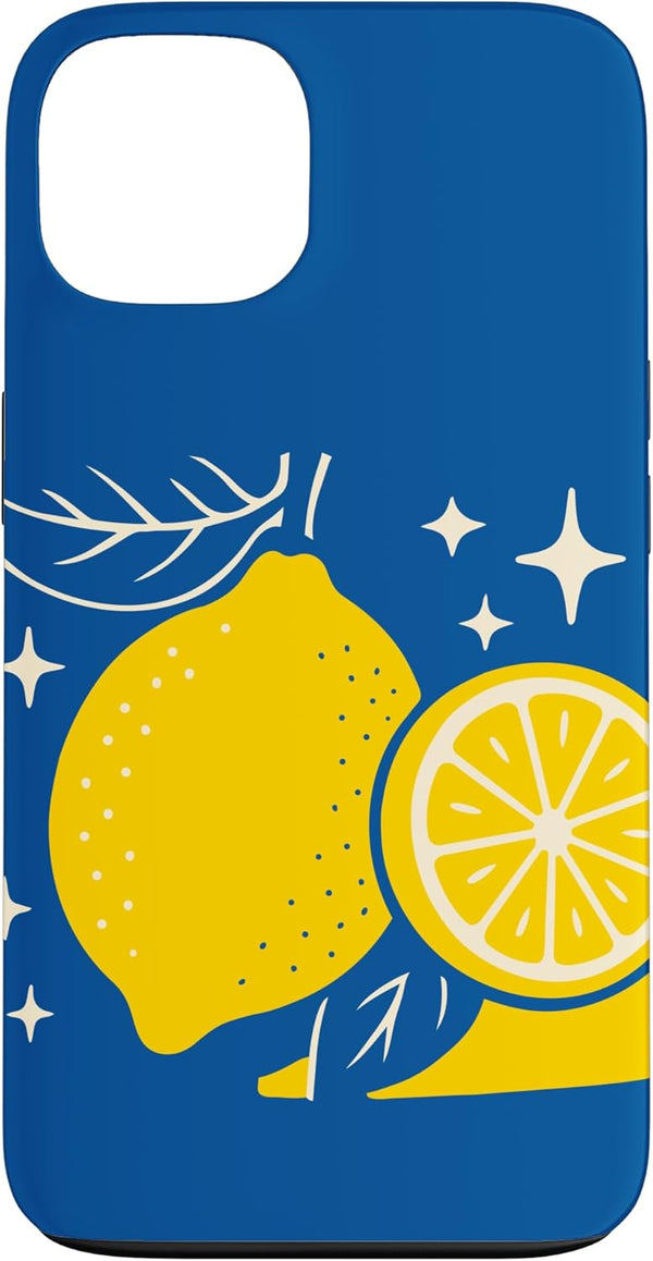 Zesty Lemon Summer Holiday Gifts Extra Zest Lemon Mediterranean Summer Citrus Case for iPhone 13