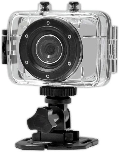 Sound Around Gear Pro High-Definition Sport Action Camera, 1080p 720p Wide-Angle Camcorder, 2.0 Touch Screen, All