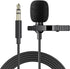 NHOPEEW 3.5mm Car Microphone - Universal Portable 5ft Lavalier Clip Mic for Vehicle Head Unit Bluetooth Radio