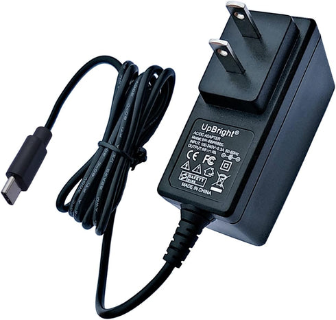 UpBright 5V AC/DC Adapter for Sony SRS-XG300 Series Bluetooth Party Speaker USB-C Power Supply Charger