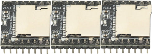 GODIYMODULES 3pcs mp3 MP3 Mini Player U Disk TF Card Mini Player Audio Voice Module Board for Arduino DFPlay Mini Audio
