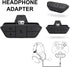 Fuhiueos Headsets 3.5mm Headphone Sound Adapter for Gamepad Use Any with Quick Firmware Updated Required