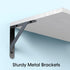 15.7" 9.8"(Lx DAWASAPAT Projector Wall Mount Shelf, Floating Projector Shelf for Wall, Router/Cable Box/Router Wall