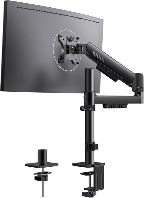 ErGear Single Monitor Arm, Adjustable Desk Gaming Monitor Mount for 13-34 Screens, Up