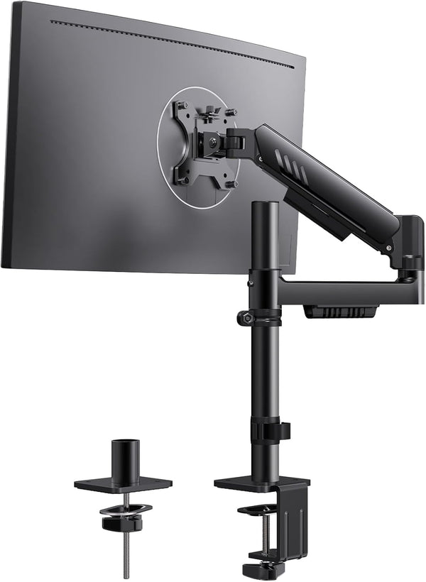 ErGear Single Monitor Arm, Adjustable Desk Gaming Monitor Mount for 13-34 Screens, Up