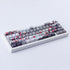 Tsungup PBT Keycaps - Side Printed Keycap Set, 135 Keys Double Shot Shine Through Landscape Painting Custom Keycaps for
