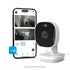 myQ Smart Indoor Security Camera – 1080p HD Video, Night Vision, Motion Detection, Two-Way Audio, Smartphone Control
