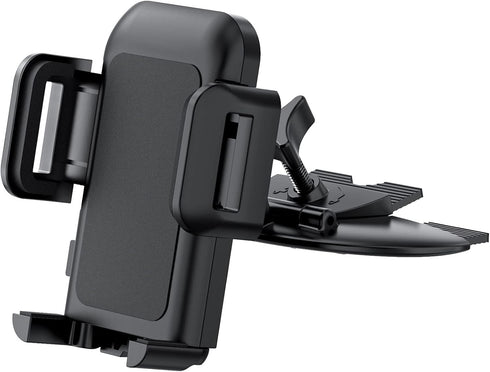 CD Slot Car Phone Holder Mount, Compatible with iPhone 16 15 14 13 12 11 Pro XR XS MAX Galaxy S20 S20+ S10 S9