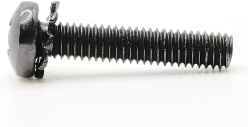 Replacement Screws - 1 Set of Metric Screws (Model RS-198358) Pan Head - Philips Drive - Black Plated (Pack of 8)
