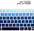 Silicone Keyboard Cover Skin Protector for Magic Wireless Bluetooth Keyboard MLA22LL/A European ISO Layout
