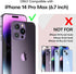 [5 in 1 for iPhone 14 Pro Max Case,with 2 Pack Screen Protector + 2 Pack Camera Lens Protector,Heavy-Duty Tough Rugged Lightweight Slim Shockproof Protective Case for Women,Cute White Leopard