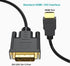 UV-CABLE 5-Pack, 6 1080P (5, HDMI to DVI Cable Ft Bidirectional DVI-D to HDMI Male to Male High Speed Adapter Cable
