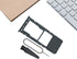 Stebcece A20 SM-A205U,A205U1,S205DL Single Sim Tray Holder for Galaxy SIM Card Slot