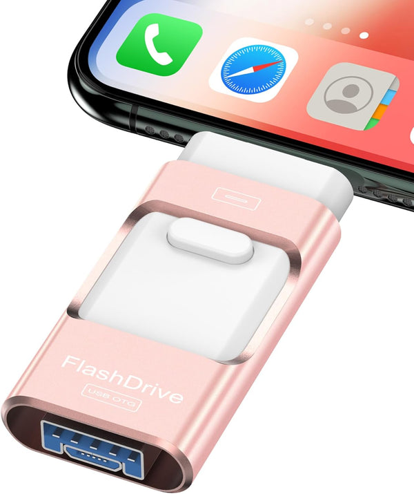 ZARMST Flash Drive for iPhone 256GB, Photo Stick Thumb Drive USB Stick High