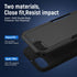 Heavy-Duty Tough Rugged Case with Screen Protector for iPhone SE 2022/2020/SE3/7/8, Military Grade Drop Tested, Black.
