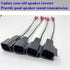 4 Pack 72-5600 Speaker Harness Replacement for Ford Speaker Wire Harness Adapter for Ford F150 F250 Escape Mustang