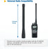 IFREQTECH 2 Pack FA-B02AR IC-A5, IC-A6, IC-A14, IC-A14S, IC-A16, IC-A24, IC-A25 8" 118-137MHz Antenna Compatible White