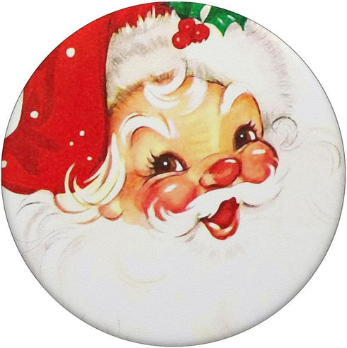 Vintage Cute Santa Claus Christmas PopSockets Standard Grip