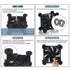Portable Cooling Fan with Dual 80mm, 10 Speed USB 5V, IPX5 Waterproof, for Tablet, TV, Xbox, Router, Greenhouse