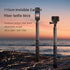 Jakoly 1.15m/45.3in Insta360 X5/X4/X3/ONE 1/4" 360 Carbon Fiber Invisible Selfie Stick for RS/ONE X, Internal Lock