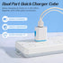 12 Pcs USB Wall Charger Adapter Plug Cube, 2.1A Fast Charging Block, Colorful Water Drop Style for Smartphones & Tablets