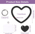 Heart Loop Phone Lanyard, Smart Phone Hand Wrist Lanyard Strap with Key Chain Holder Compatible with Most Smartphones