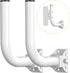 Universal Wireless Bridge Pole Mount Bracket, J Pole Mount for Antenna, Outdoor Access Point, 2-Pack