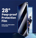 MAGIC JOHN Privacy Glass Screen Protector 2 Pack for iPhone 13 Pro Max/iPhone 14 Plus 6.7", Easy Bubble-Free