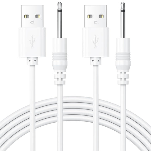Vancle 2 Pack DC Charging Cable USB to DC 2.5mm Fast Charger